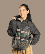 Camo X windbreaker