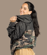 Camo X windbreaker