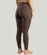 Jenn Set in Mocha Brown, view 3 — GYMKUMA