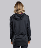 Icy LS Hooded Shirt - Black