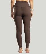 Jenn Set in Mocha Brown, view 8 — GYMKUMA
