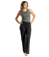 Everything Straight Leg Bottoms- Black