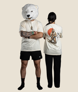 Kuma Ronin T-shirt - Bone