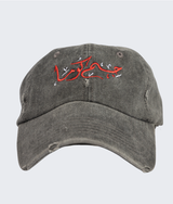 Script Cap in Gray, view 2 — GYMKUMA