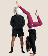 Nino Hoodie in Black, view 4 — GYMKUMA
