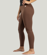 Performance Leggings - Mocha Brown