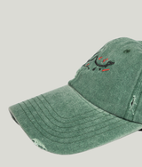 Script Cap in Green, view 3 — GYMKUMA
