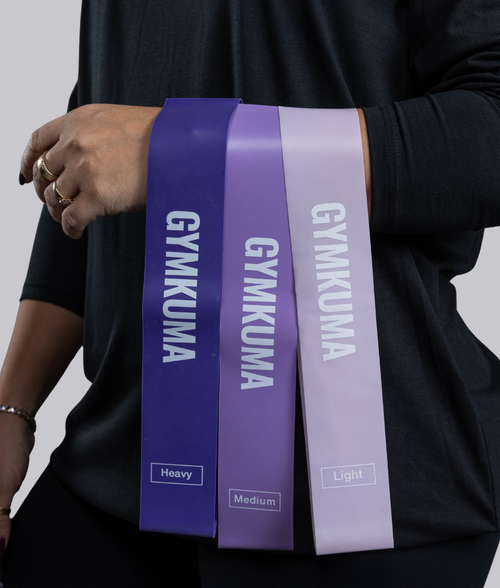3 Set Resistance Loop Bands - Shades of Purple