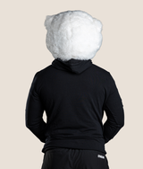 Nino Hoodie in Black, view 8 — GYMKUMA