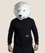 Nino Hoodie in Black, view 10 — GYMKUMA