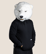 Nino Hoodie in Black, view 11 — GYMKUMA
