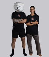 Bear Skull T-Shirt - Black