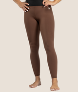 Performance Leggings - Mocha Brown