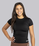 Ultimate Short Sleeve Top - Black