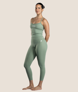 Passion Leggings in Matcha Green, view 5 — GYMKUMA