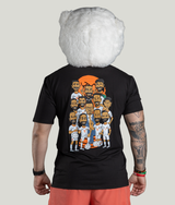 Caricature WC2026 T-Shirt in Black, second fit — GYMKUMA
