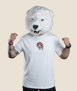 Bear Skull T-Shirt - White