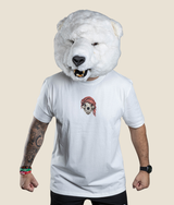 Bear Skull T-Shirt - White