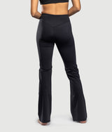Fly-Half Leggings in Black, view 4 — GYMKUMA