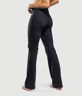 Fly-Half Leggings in Black — GYMKUMA