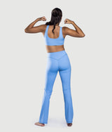 Fly-Half Leggings in Cloud Drop, view 6 — GYMKUMA
