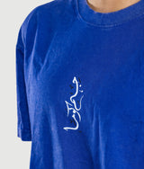 Ink Drop Oversized T-shirt - Blue