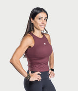 Armour Tank Top - Chocolate