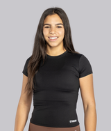 Ultimate Short Sleeve Top - Black