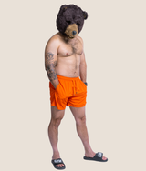 Bear Swim Short - Orange