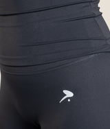 Passion Leggings in Gray, view 4 — GYMKUMA