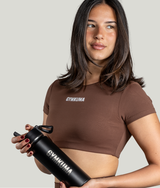Black Bottle 22oz with built-in drinking spout
