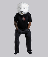 Nabila 2.0 Sweatpants in Black, view 3 — GYMKUMA