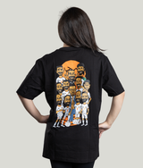 Caricature WC2026 T-Shirt in Black — GYMKUMA