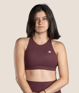 Jenn Bra in Black Cherry — GYMKUMA