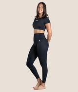 Passion Leggings in Black, view 4 — GYMKUMA