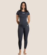 Passion Leggings in Gray, view 5 — GYMKUMA