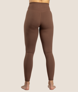 Performance Leggings - Mocha Brown