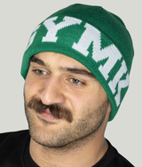 Flag Beanie in Green — GYMKUMA
