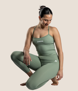 Passion Leggings in Matcha Green, view 8 — GYMKUMA