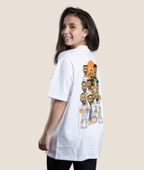 Caricature WC2026 T-Shirt in White — GYMKUMA
