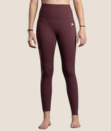 Jenn Leggings - Black Cherry