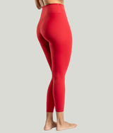 Passion Leggings in Red, view 2 — GYMKUMA
