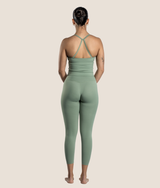 Passion Leggings in Matcha Green, view 9 — GYMKUMA