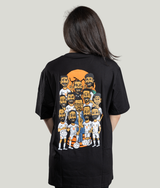Caricature WC2026 T-Shirt in Black, view 5 — GYMKUMA