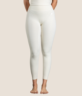 Passion Leggings in Vanilla Bean, view 2 — GYMKUMA