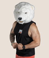 Bearmind Tank Top, second fit, view 3 — GYMKUMA