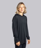 Icy LS Hooded Shirt - Black