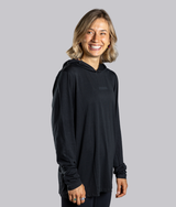 Icy LS Hooded Shirt - Black
