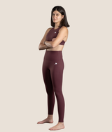 Jenn Leggings - Black Cherry