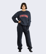 Varsity Sweatshirt - Navy Blue